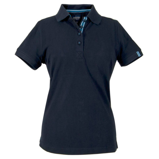 Avalon Womens Cotton Polos Navy